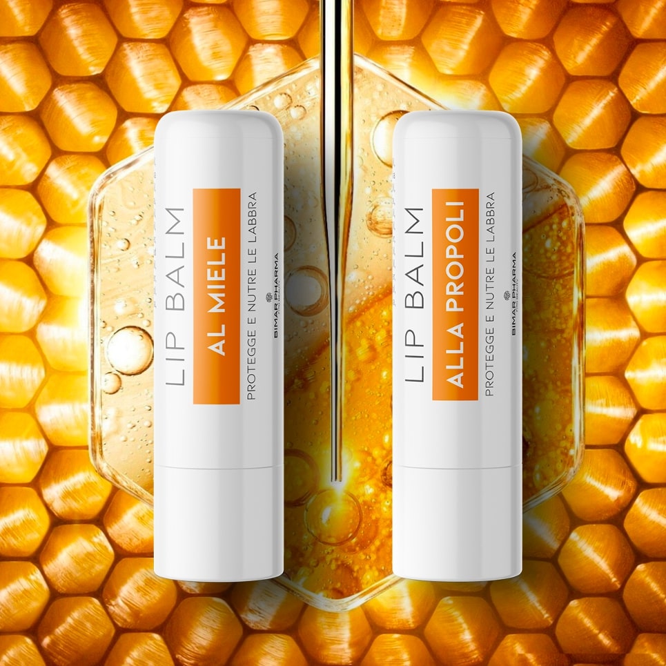 Balsamo Labbra al Miele - Idratazione profonda e protezione per labbra sensibili - Idratazione intensa e protezione duratura - Bimar Pharma Shop