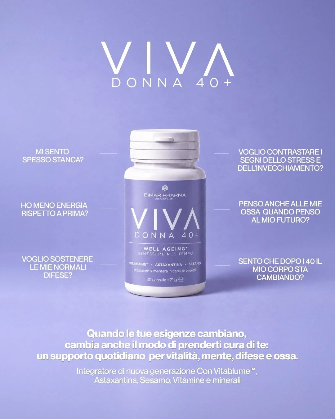 VIVA Donna 40+ - Well Ageing per la donna dai 40 anni in su