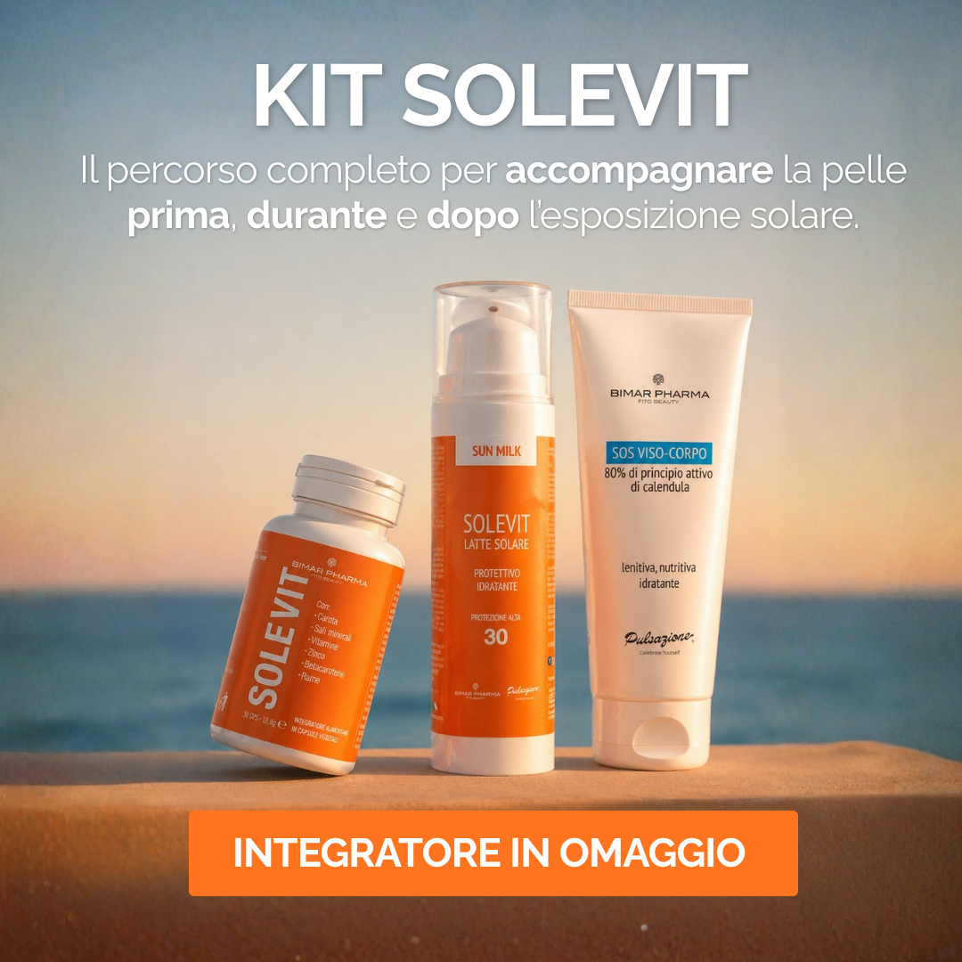 Solevit - Integratore 100% naturale abbronzatura e protezione solare