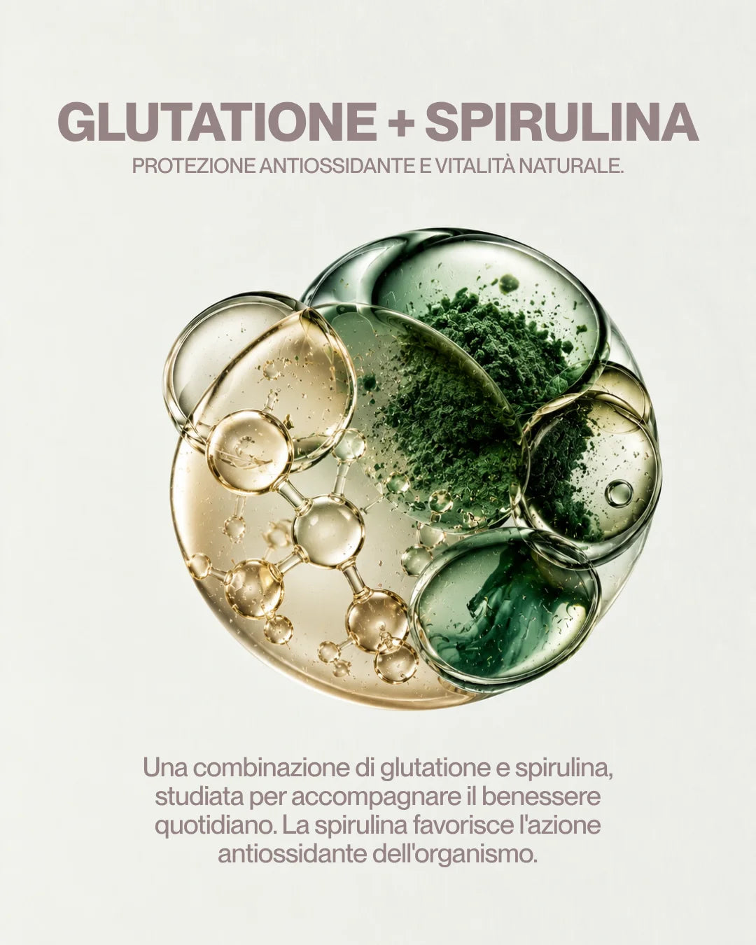 Rivital Life – Vitamine energia con Glutatione e Spirulina