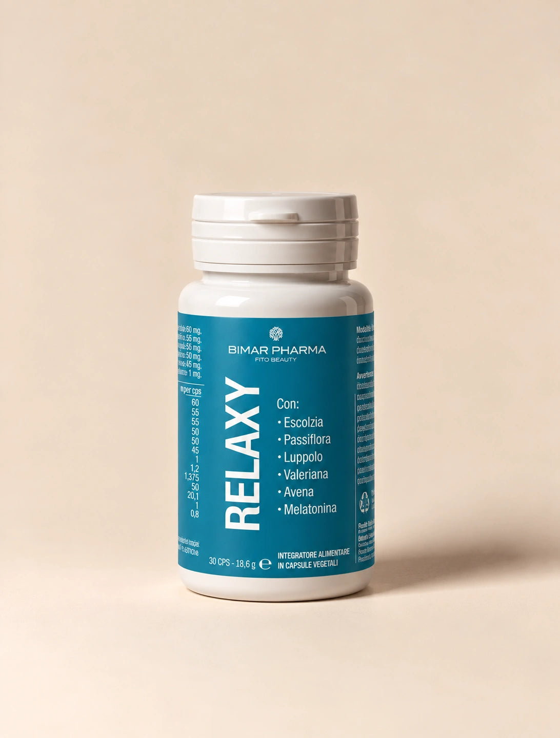 Relaxy – Stress e riposo notturno con Magnesio e melatonina
