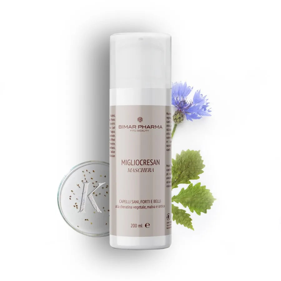 Kit Anticaduta Capelli Migliocresan  |  Integratore + Shampoo + Maschera + Lozione