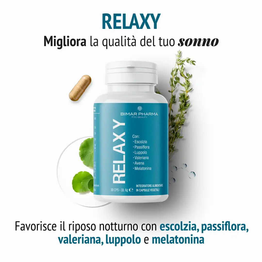Relaxy - Aiuta il riposo notturno 100% naturale