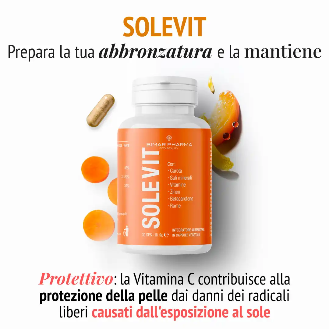 Solevit - Abbronzatura intensa e duratura 100% naturale