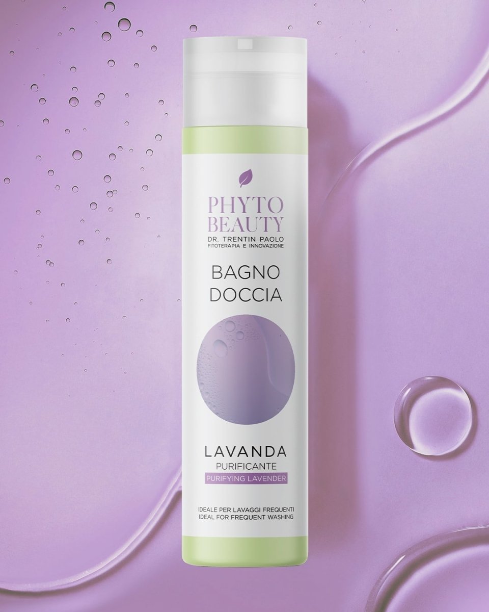 Bagno Doccia Lavanda Purificante - Rigenera e Lenisce con olio essenziale naturale - Lenisce, rigenera e purifica la pelle con l'essenza naturale della lavanda - Bimar Pharma Shop